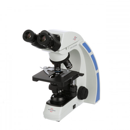 3000-LED-0 binocular microscope with 10x, 40x, 100x oil objectives