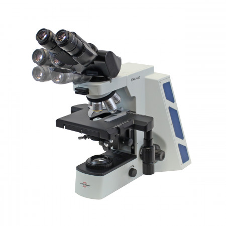 EXC-400 with 5°-35° adjustable binocular viewing head